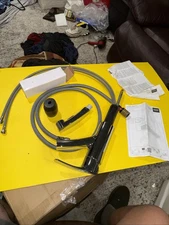 GROHE 30306001 Eurosmart Dual Spray Pull-Out Kitchen Faucet with Sprayer 1.75...