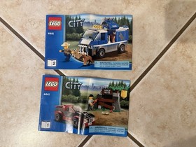 LEGO CITY: Police Dog Van (4441) - COMPLETE
