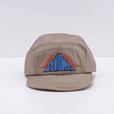 Brain Dead Mens Hat Khaki Equipment Short Brim Camp Cap One Size OS