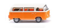 Wiking 031802 H0 VW T2B Bus - Orange/Weiß NEU Ovp+