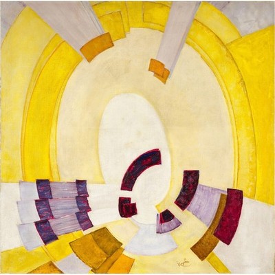 František Kupka : La Forme du jaune : 1920s Color Study Art Print