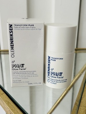 NIB OLE Henriksen  PHAT Glow Facial Transform Plus Mask 1.7 oz/ 50 mL
