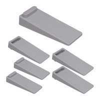 TüRstopper Keil, TüRkeil 6 StüCk, Gummikeil Rutschfest, Gummistopper TüRpuffer