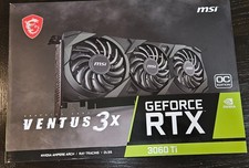MSI GeForce RTX 3060 Ti Ventus 3X 8GB GDDR6 LHR Graphics Card