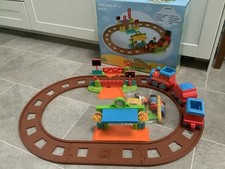 ELC Happyland Magic Motion Railway Train Track Set With Toy Figures Bundle