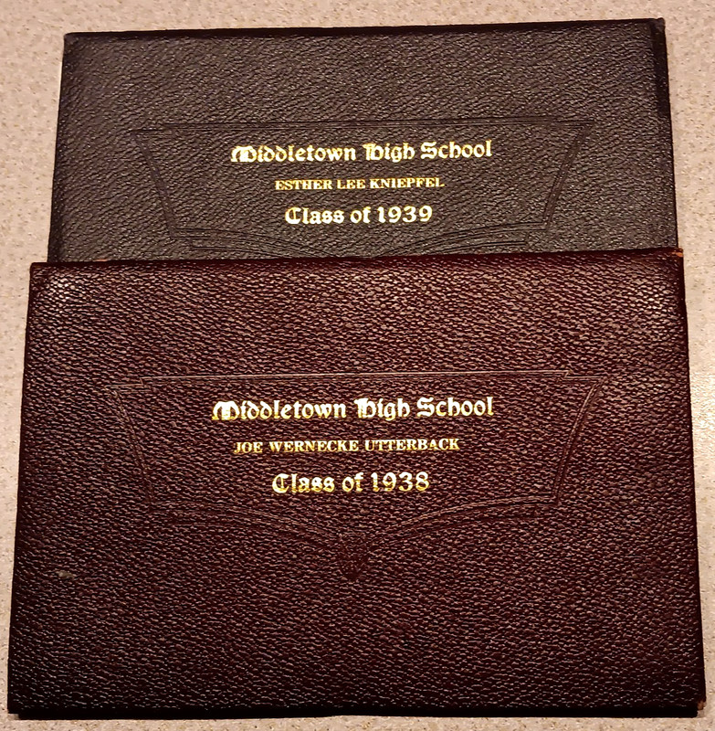 Lot 2 1930s Middletown Missouri Diplomas Graduation Programs Utterback Kniepfel