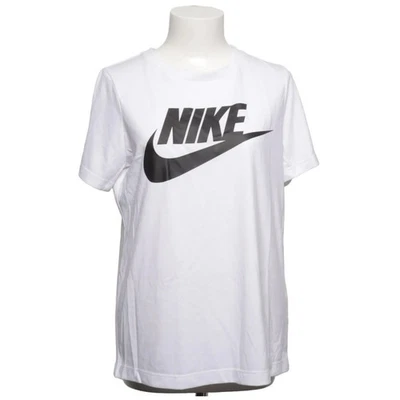 Nike, t-shirt, taille : M, blanc, modal/polyester, monochrome, femme #2Re - Photo 1/4