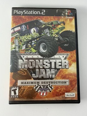 Monster Jam: Maximum Destruction (Sony PlayStation 2) -Very Good Condition - CIB