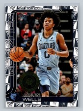 Jaylen Wells 2025-26 Topps #183 Season Tip Off Memphis Grizzlies