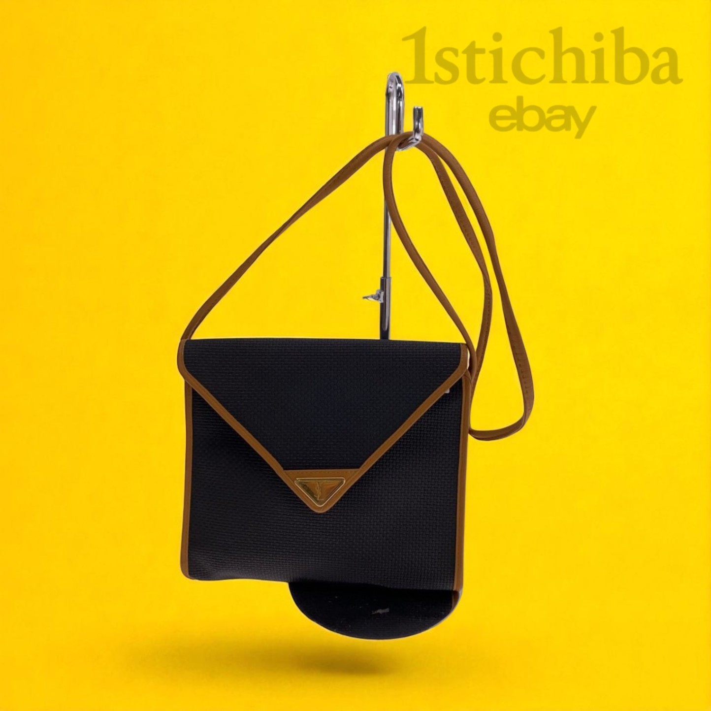 Borsa Yves Saint Laurent Mini Boston in pelle nera usata