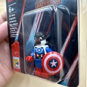 LEGO Marvel: Captain America (Sam Wilson) Minifigure Blister SDCC 2015 San Diego