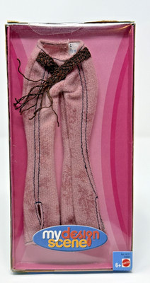Mattel My Design My Scene New in Box Barbie Doll Pink and Brown Pants