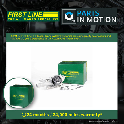 Water Pump fits MERCEDES S320 W220 3.2D 02 to 05 OM648.960 Coolant Firstline New