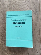 Betriebsanleitung Simson AWO 425 Touren Schmierplan
