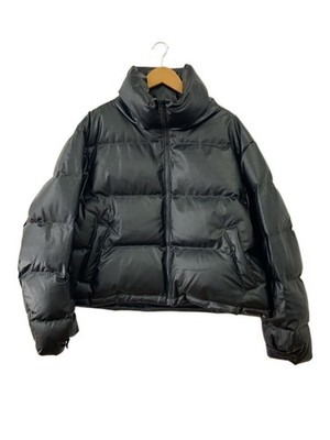 BREATH Down Jacket 25aw Faux Leather Snake L Nylon BLK Br25aw-00025 Used