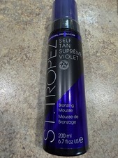 St. Tropez Self Tan SUPREME VIOLET Bronzing Mousse Natural Deep Olive Tan 6.7oz