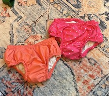 12 Month Diaper Swim Cover Up for Girls