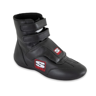 Simpson Racing SP105BK Stealth Sprint Driving Shoes Adult Mens 10.5 Black Pair