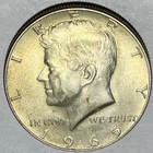 1965 Kennedy Half Dollar, 40% Silver, Circulated, Nice Toning