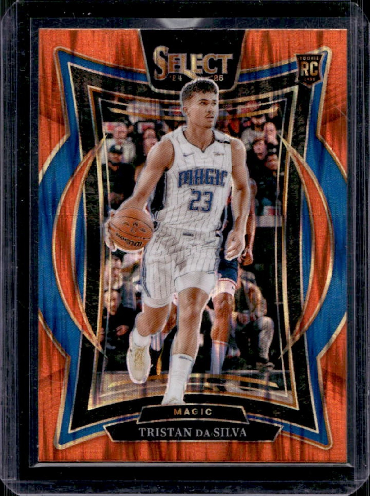2024-25 Panini Select Tristan da Silva Concourse RC Orange Flash Prizm #83 Magic