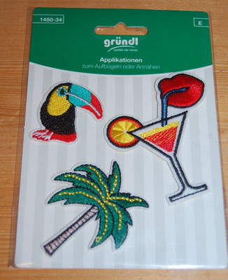 GRÜNDL Applikationen Hawai 3er Pack