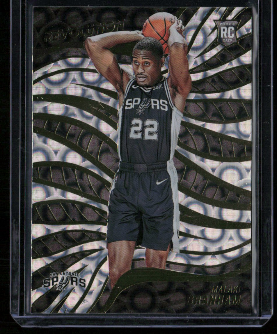 2022-23 Panini Revolution Malaki Branham Rookie San Antonio Spurs #147 Groove