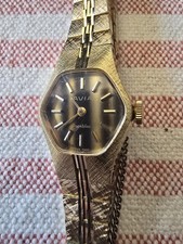 Avia Ladies Vintage 1980s Automatic / Manual Gold Watch