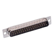 2 x 37-Way D Connector Plug Solder Lug