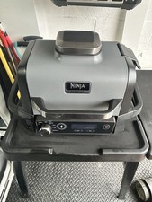 Ninja Woodfire  Electric BBQ Grill & Smoker with Stand & Cover