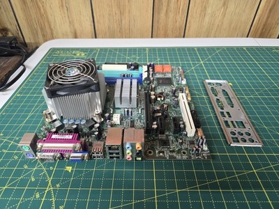 Lenovo 3000k Series Motherboard With Intel E4500 Cpu, Heatsink, Fan, IO shield