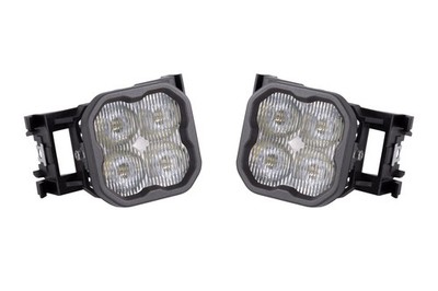 SS3 Max Type X Kit With Amber Back Light White SAE Fog Diode Dynamics LED