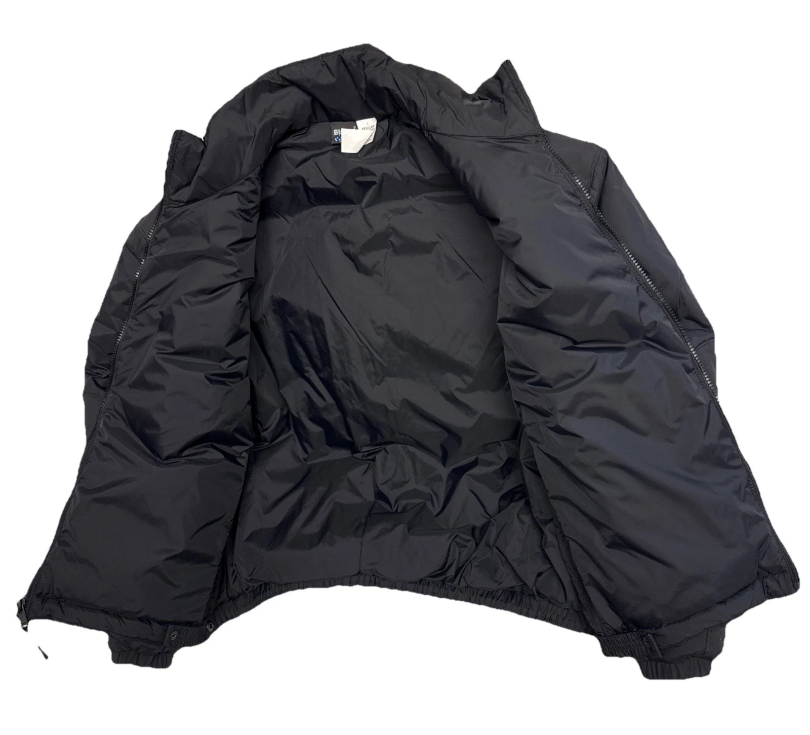 NWOT Blauer 4690 Jacket  Mens Black Large Regular Nylon Lightweight image 9