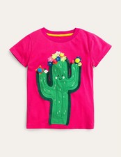 NWT Mini Boden Appliqu  T-Shirt
