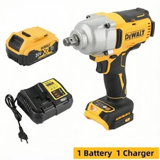 DEWALT DCF900 20V 1/2" Brushless High Torque Impact Wrench + Battery & Charger