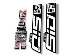 Rock Shox SID SELECT SL 2021 Fork Decal Mountain Bike Cycling Sticker White