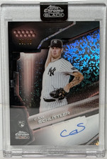 2026 Topps Chrome Black CAM SCHLITTLER Auto Rose Gold /10 Rookie RC ~ Yankees