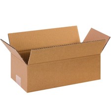 Shipping Boxes 12"L x 6"W x 4"H 25-Pack Long Corrugated Boxes for Moving, Shi...