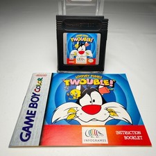 Looney Tunes Twouble Game Boy Color Cartridge with Manual Tested And Works