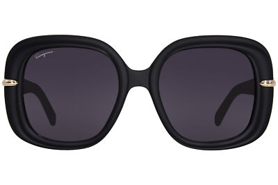 Salvatore Ferragamo SF1058S 002 Sunglasses Women's Matte Black