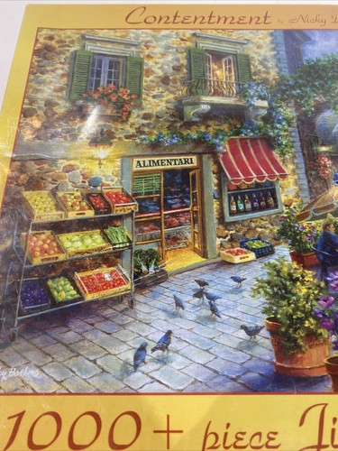 Sunsout CONTENTMENT 1000 piece Jigsaw Puzzle 27" x 35" Nicky Boehme NEW SEALED - Picture 12 of 12