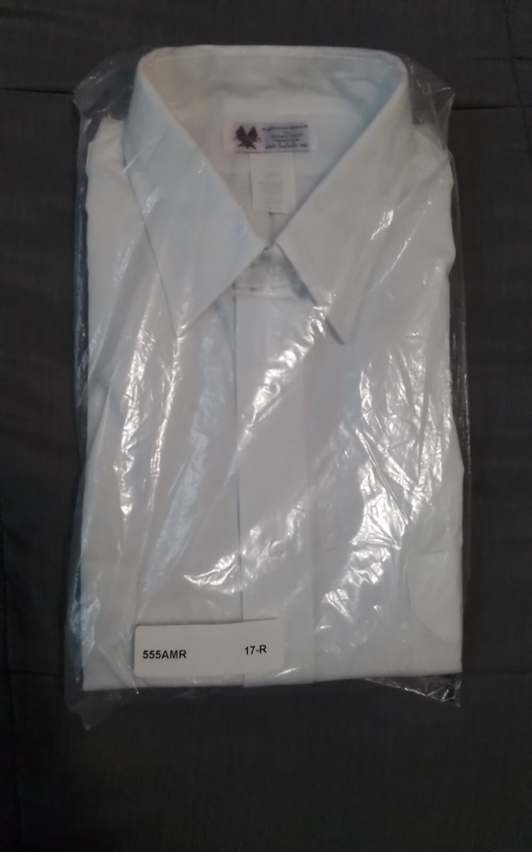 R&R Uniforms Mens Button Short Sleeve Shirt 17.5 R VTG NOS R&R Uniforms Mens Button Short Sleeve Shirt 17.5 R VTG NOS