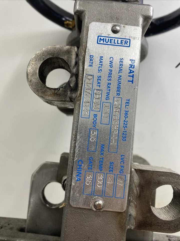 Flow Control Components CF8M  Knife Gate Valve Size 4" Body - Image 2 of 4