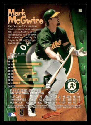Mark McGwire マグワイヤOakland Athletics 716点のOakland Athletics Mark Mcgwireの写真と高解像度写真