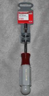 nonos-craft様 NOS Craftsman 6mm Metric Nut Driver Hollow Shaft 9-49182 NEW | eBay