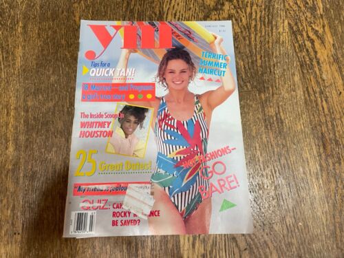 Young Miss Magazine June July 1986 Whitney Houston Michael J Fox Tom Cruise