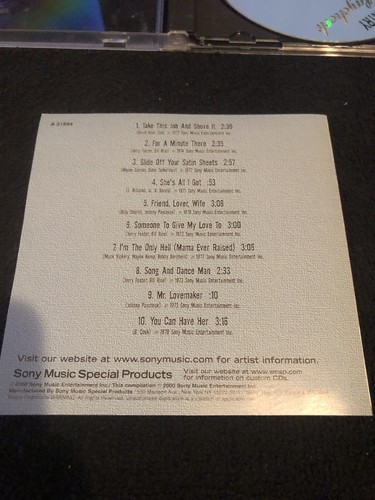 Pure Country by Johnny Paycheck (CD, May-2004, Sony Music Distribution Unsealed - Picture 5 of 8
