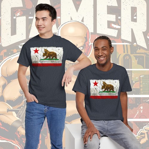 Camiseta Unisex Fallout Game New California Republic, Colección Camiseta Gaming - Imagen 163 de 181