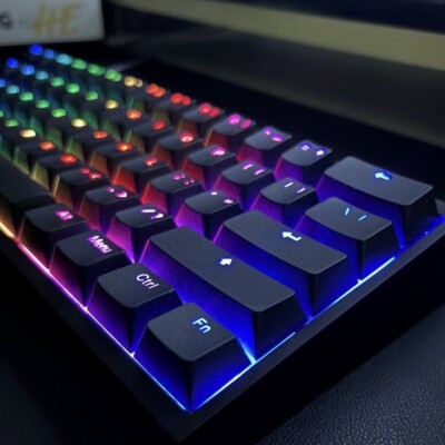 Wooting 60HE+ Analog Keyboard ANSI Take Control New Sealed Wooting 60HE+ Analog Keyboard ANSI Take Control New Sealed