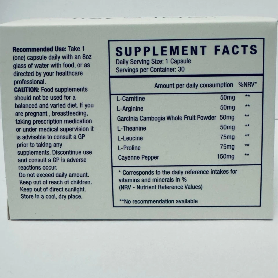 Indravil Capsules Weight Loss Support 30 Capsules 1 Month Supply - Image 4 of 4