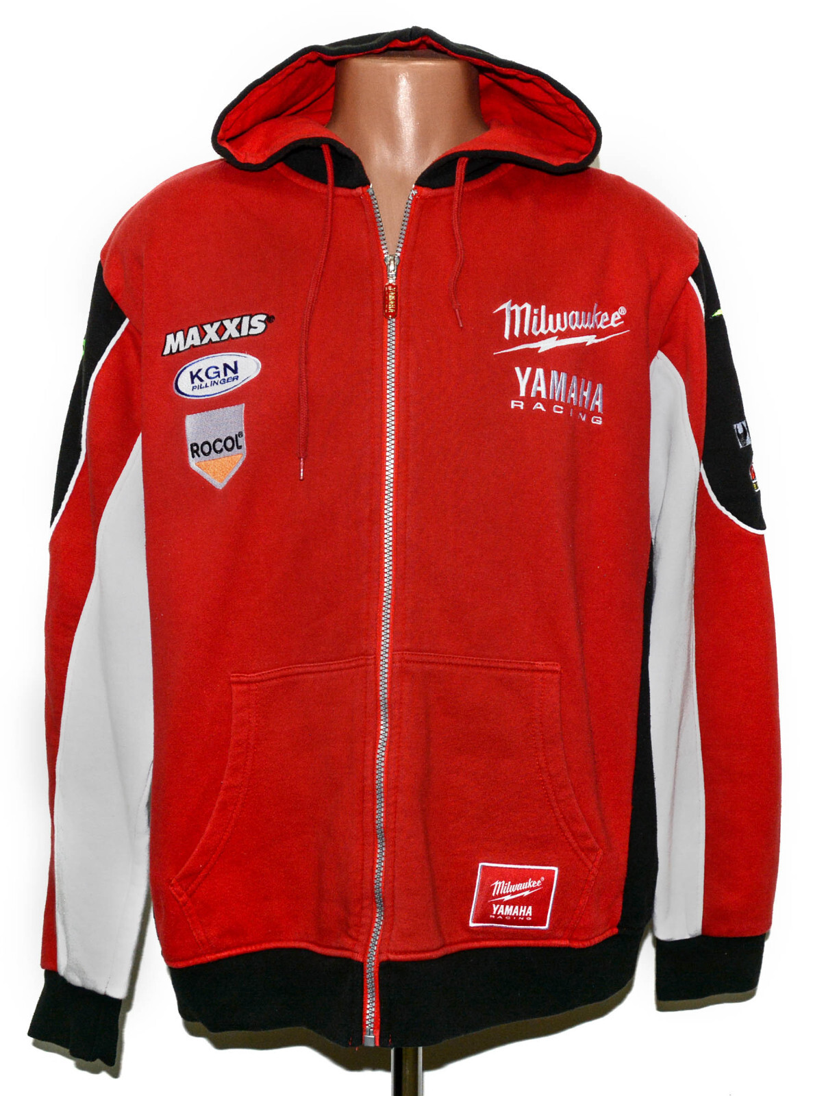 MILWAUKEE YAMAHA RACING HOODED JACKET 